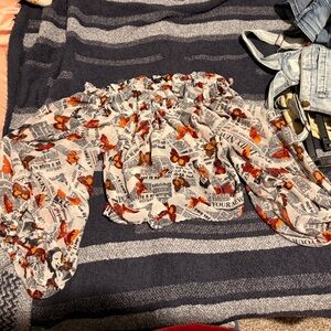 Live 4 Truth Butterfly and Text Print Dress